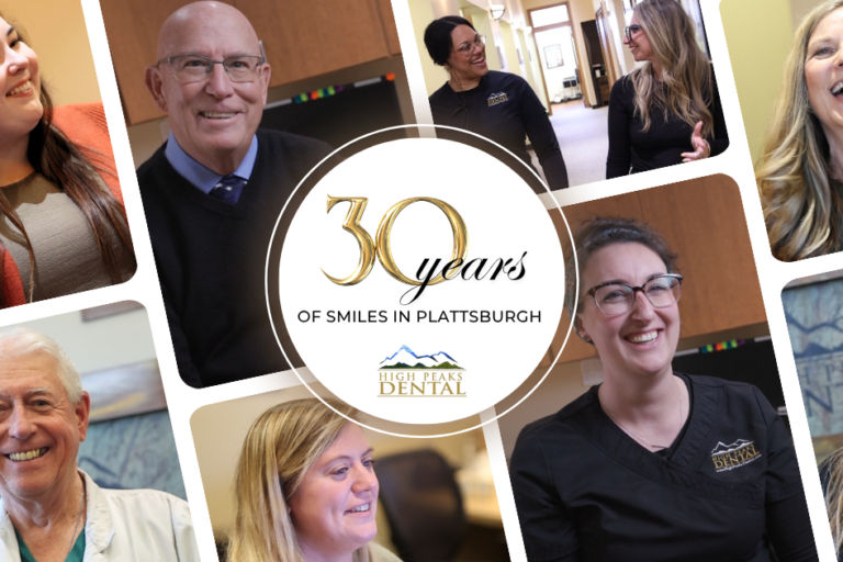Smiling patients and doctors