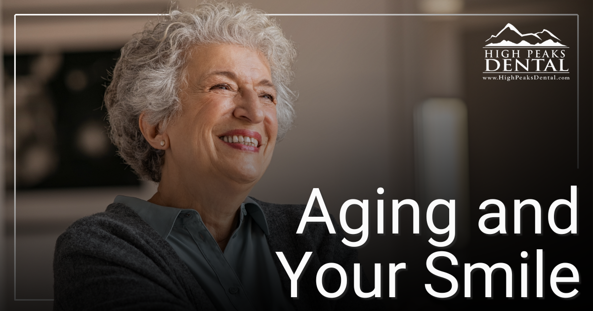 Aging and Your Smile Female patient smiling