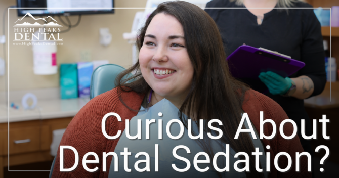 Curious About Dental Sedation? patient in dental chair smiling
