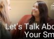 team member smiling with patient